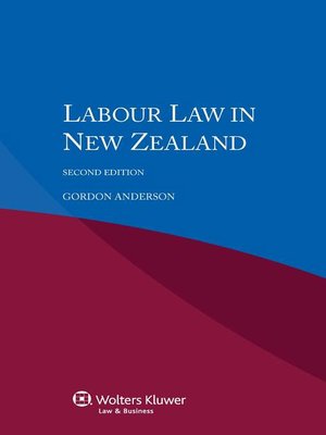 cover image of Labour Law in New Zealand